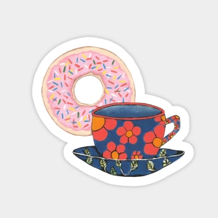 COFFEE And Donuts Sticker